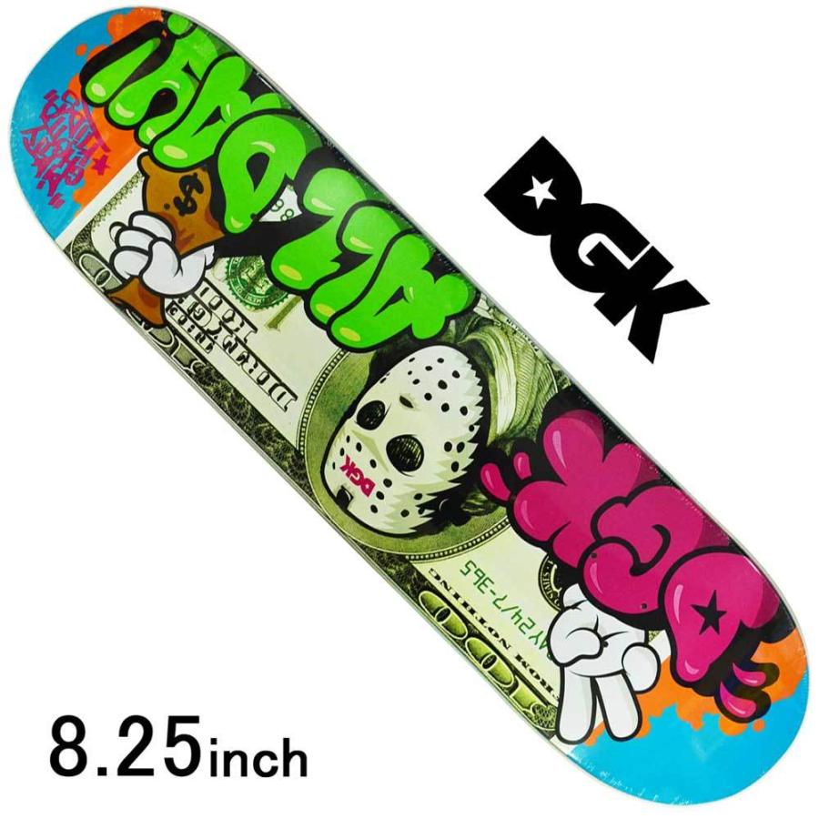 DGK 8.25インチ スケボー デッキ Loaded Skateboard スケートボード 