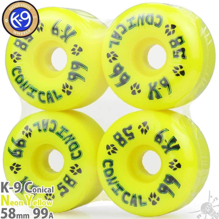 DOGTOWN（ドッグタウン） Dogtown 58mm 99A スケボー ウィール K-9