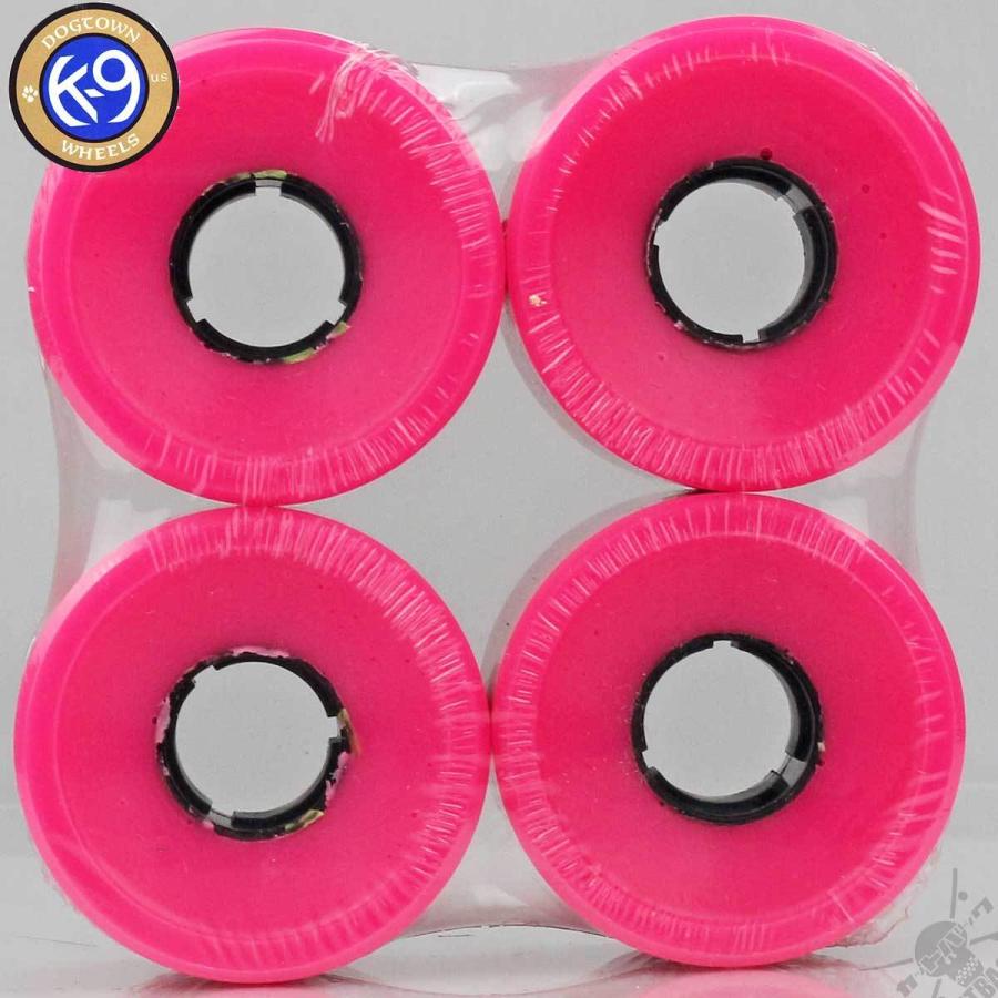 Dogtown 59mm 84A スケボー ウィール K-9 Cruiser Wheels ドッグタウン スケボーウィール スケートボード ハード ネオンピンク クルーザー タイヤ ブランド :dogw25:カットバック スケートボード専門店 通販 スケートボードウィール 59mm 新品ウィール