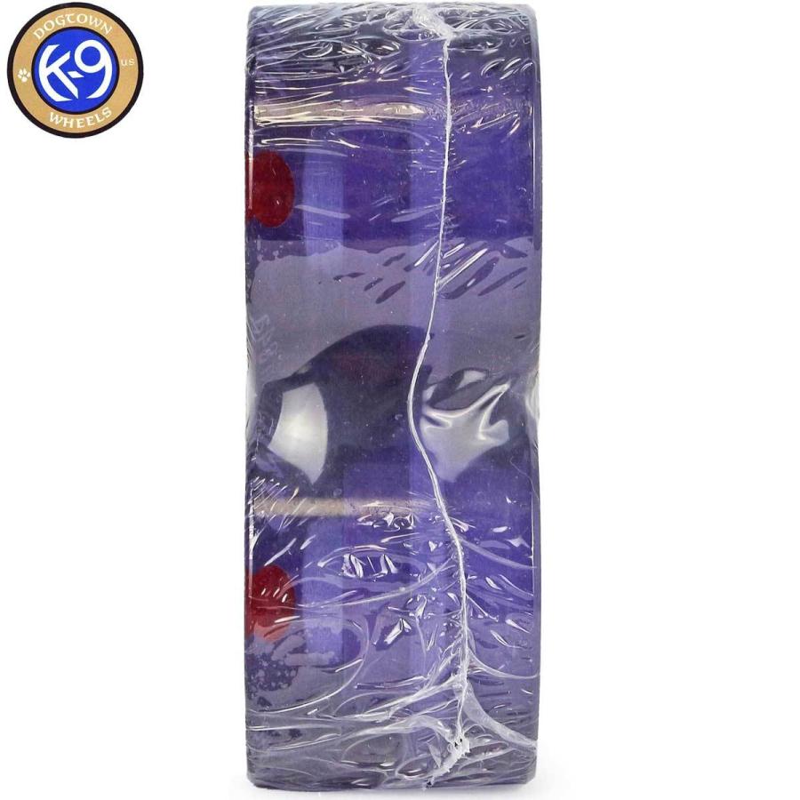 Dogtown 59mm 84A スケボー ウィール K-9 Cruiser Wheels Clear Purple ドッグタウン スケボーウィール スケートボード ハード クリアパープル タイヤ パーツ | DOGTOWN | 02