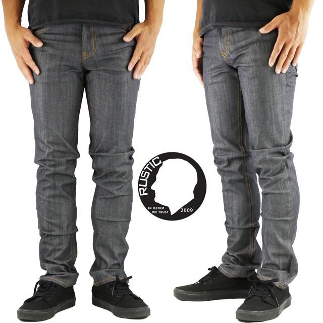 RUSTIC DIME  ラスティックダイム DS110 "Skinny fit Pants" スケートボード スケート SK8 パンツ スキニー ストレッチ デニム ジーンズ | 