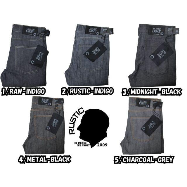 RUSTIC DIME  ラスティックダイム DS110 "Skinny fit Pants" スケートボード スケート SK8 パンツ スキニー ストレッチ デニム ジーンズ |  | 03