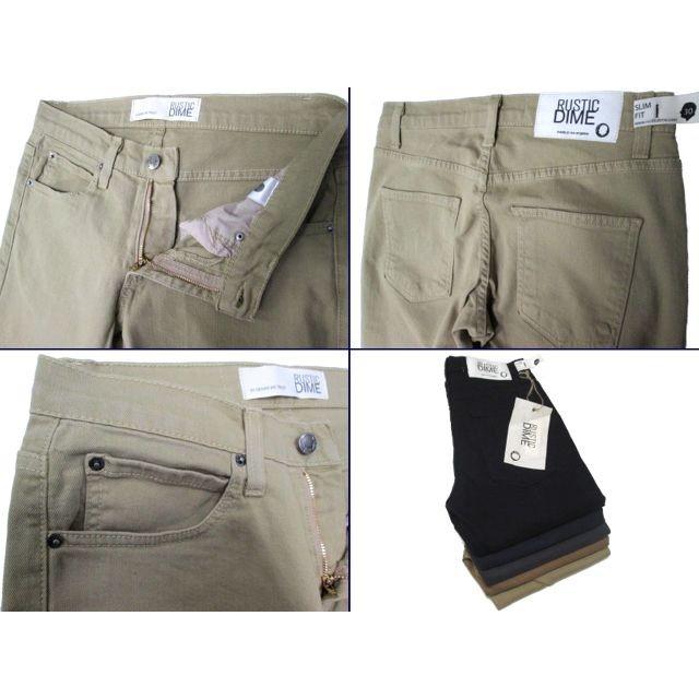 RUSTIC DIME  ラスティックダイム DS215 "Slim fit Pants" スケートボード スケート SK8 パンツ スキニー ストレッチ デニム ジーンズ | Dickies | 04