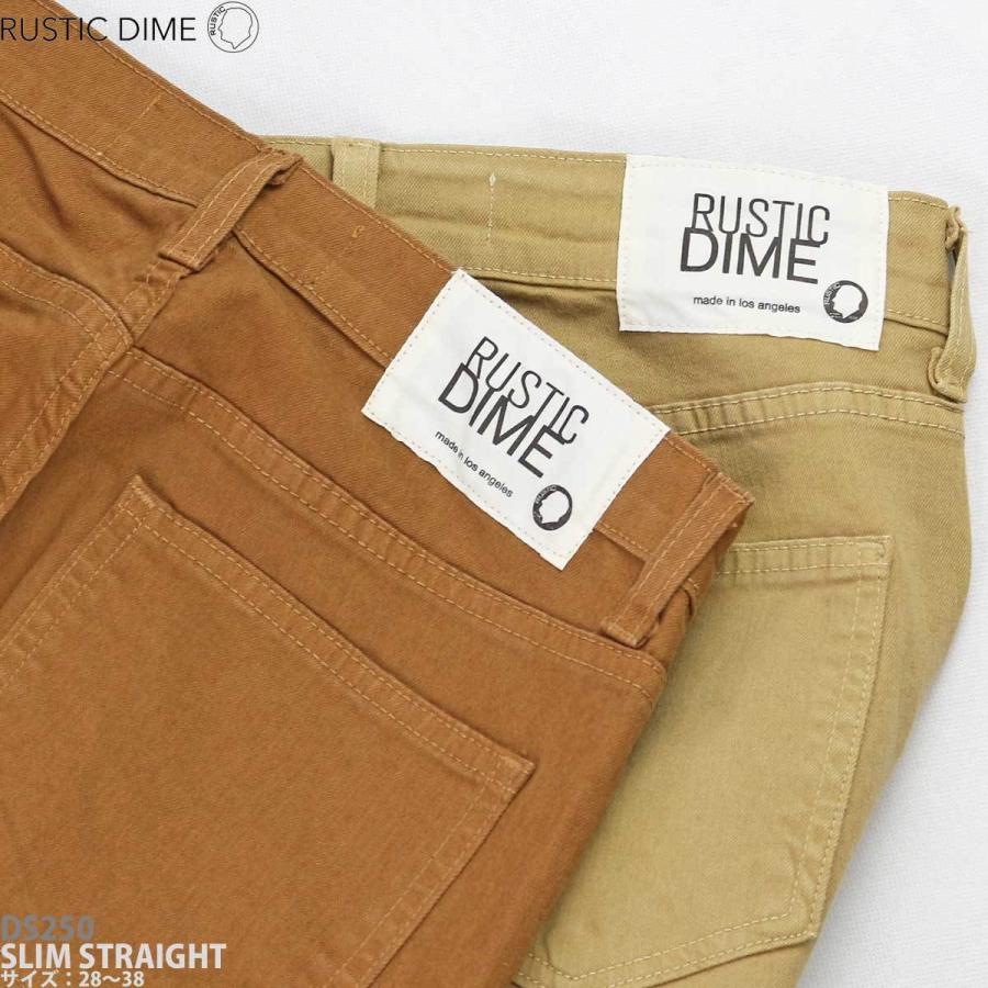 パンツ ラスティックダイム スリムストレート Rustic Dime Slim Straight Pants DS250 スリムフィット ストレッチ デニム メンズ ストリート ブランド |  | 14
