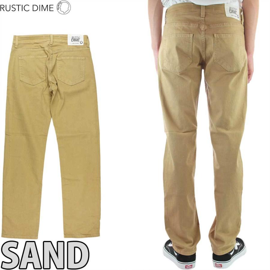 パンツ ラスティックダイム スリムストレート Rustic Dime Slim Straight Pants DS250 スリムフィット ストレッチ デニム メンズ ストリート ブランド |  | 04