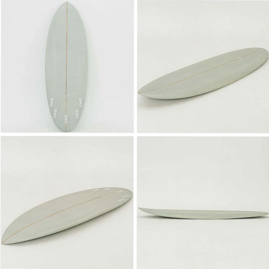 Accelerator SHONAN SMALL アクセルレーター サーフボード 湘南スモール5'7" Woody Pressコラボモデル デッキコンケーブ FCSIIフィン付 | サーパス | 06