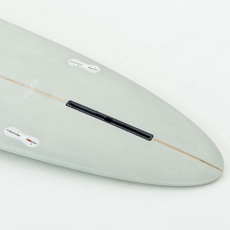 Accelerator EPS LONG BOARD PERFORMER 9'6" グレー ピン アクセルレーター グレー サーフボード デッキコンケーブ FCSIIフィン付き | サーパス | 08