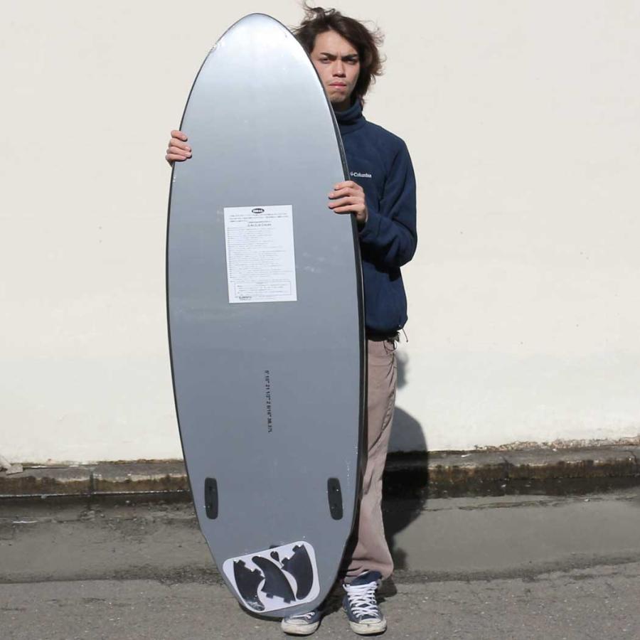 ソフトボード サーフボード 5.10 EVA 3フィン付属 WAX不要タイプ 177.8  