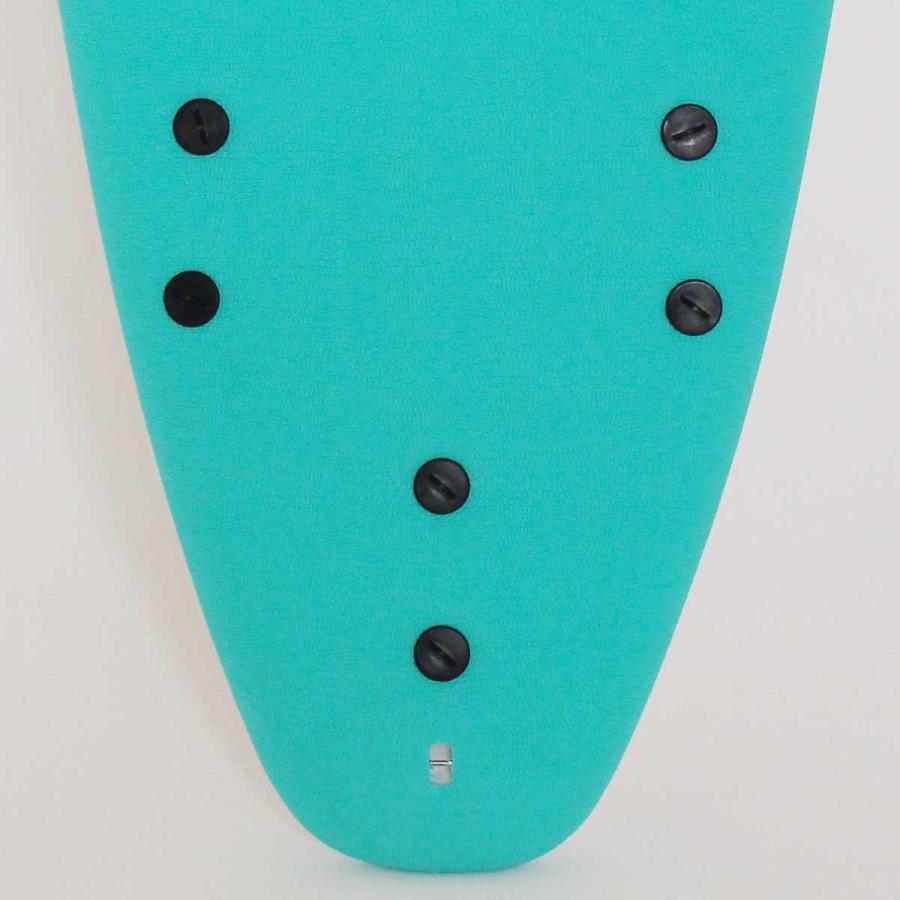 The Accelerator Design 9'0" EVA 93L エメラルド ソフトボード サーフボード アクセルレーター ミッドレングス 初心者用 フィン3枚付属 | サーパス | 06
