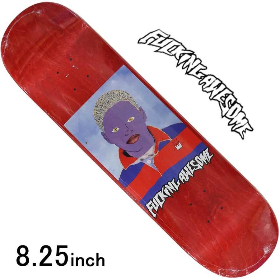 スケボー デッキ スケートボード シグネチャー Fucking Awesome ファッキンオーサム スケボーデッキ 板 Painted Tyshawn Red 8 25inch ストリート オシャレ フ Facking 165 スケートボード専門店カットバック 通販 Yahoo ショッピング