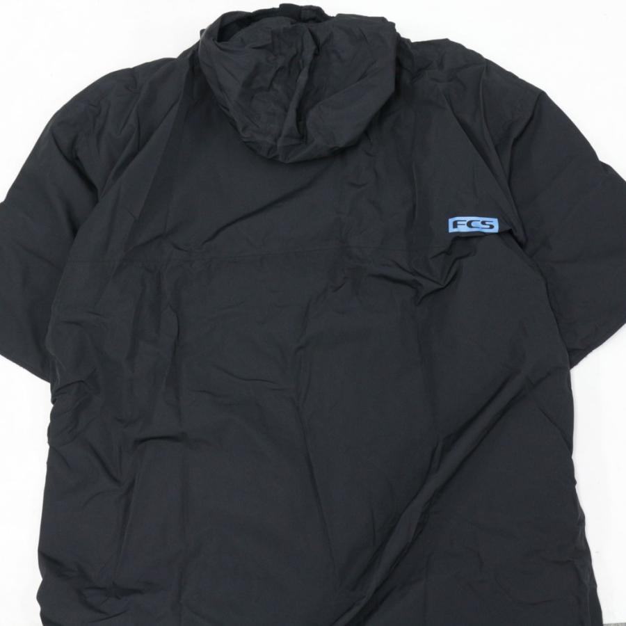 FCS Shelter All Weather Poncho Black エフシーエス オールウエザー ポンチョ 便利グッズ 防寒 サーフトリップ サーフィン パイル生地 大きいサイズ ブランケッ | FCS | 02