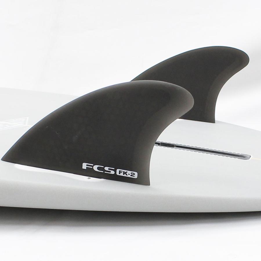 FCS フィン FK-2 PC FISH KEEL TWIN FINS エフシーエス フィッシュ キール ツインフィン 2枚セット  FCS2プラグ装着可 サーフィン フィッシュボード レトロボー | FCS | 01