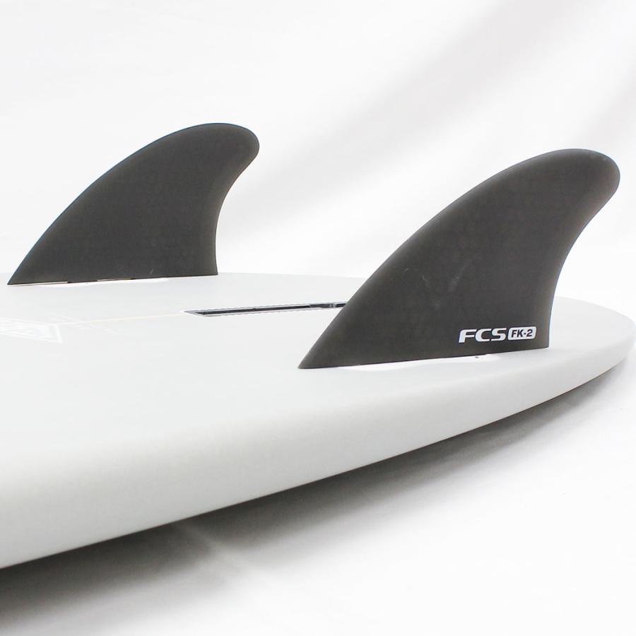 FCS フィン FK-2 PC FISH KEEL TWIN FINS エフシーエス フィッシュ キール ツインフィン 2枚セット  FCS2プラグ装着可 サーフィン フィッシュボード レトロボー | FCS | 02