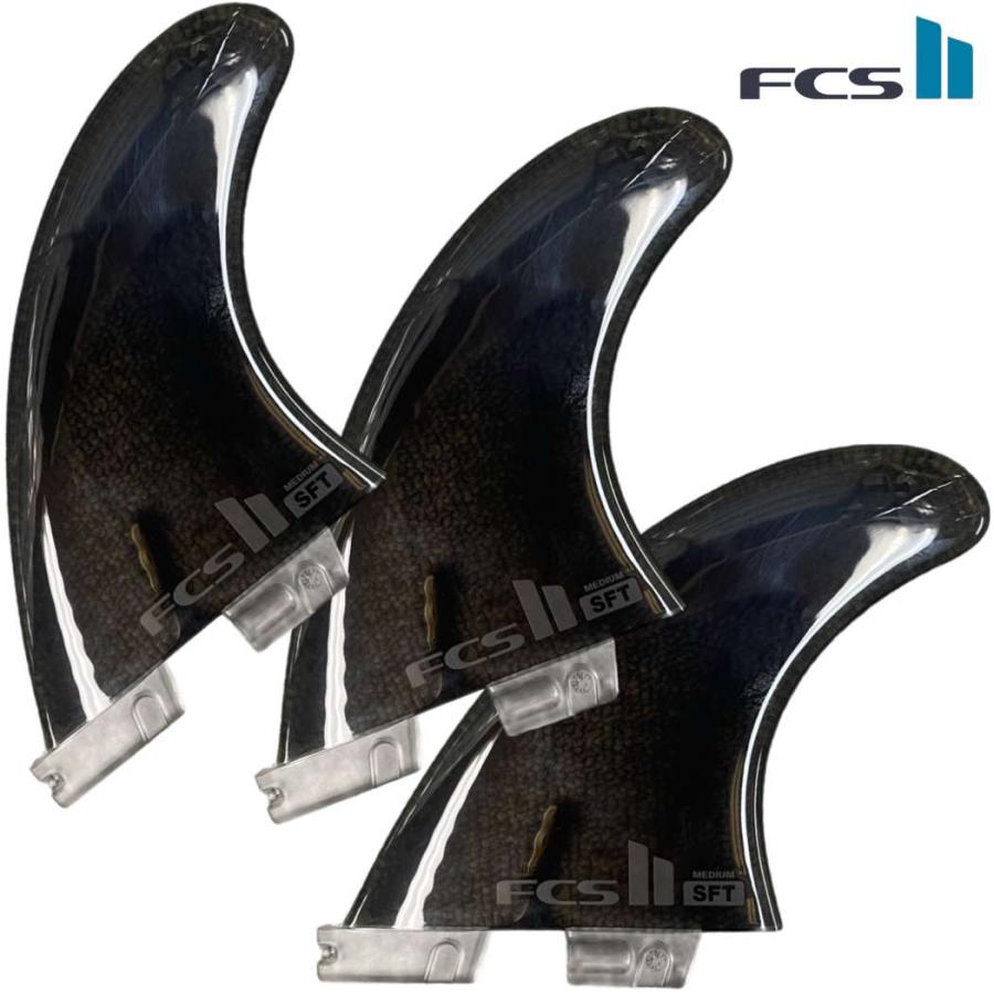 FCS II SOFT FLEX FIN 3枚セット フィン ショートボード用 FCS2 ソフトボード セーフティー ソフトフレックス | FCS | 01