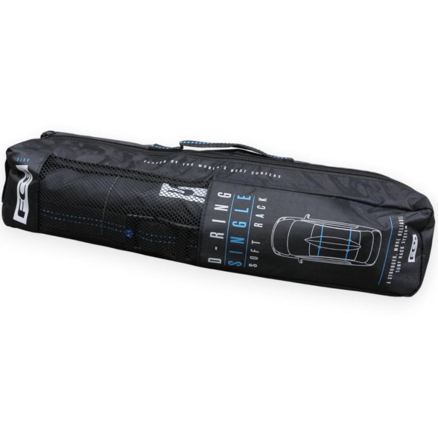 FCS D-RING SINGLE SOFT RACKS 1列 エフシーエス D-ring ロック ソフト