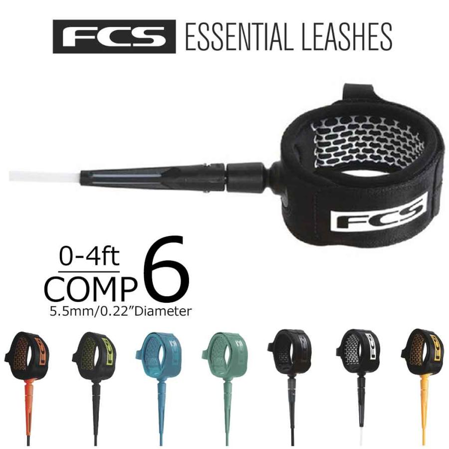 FCS ESSENTIAL LEASH エッセンシャルリーシュ コンプ コンペティション コンペティター パワーコード サーフィン Comp6 | FCS