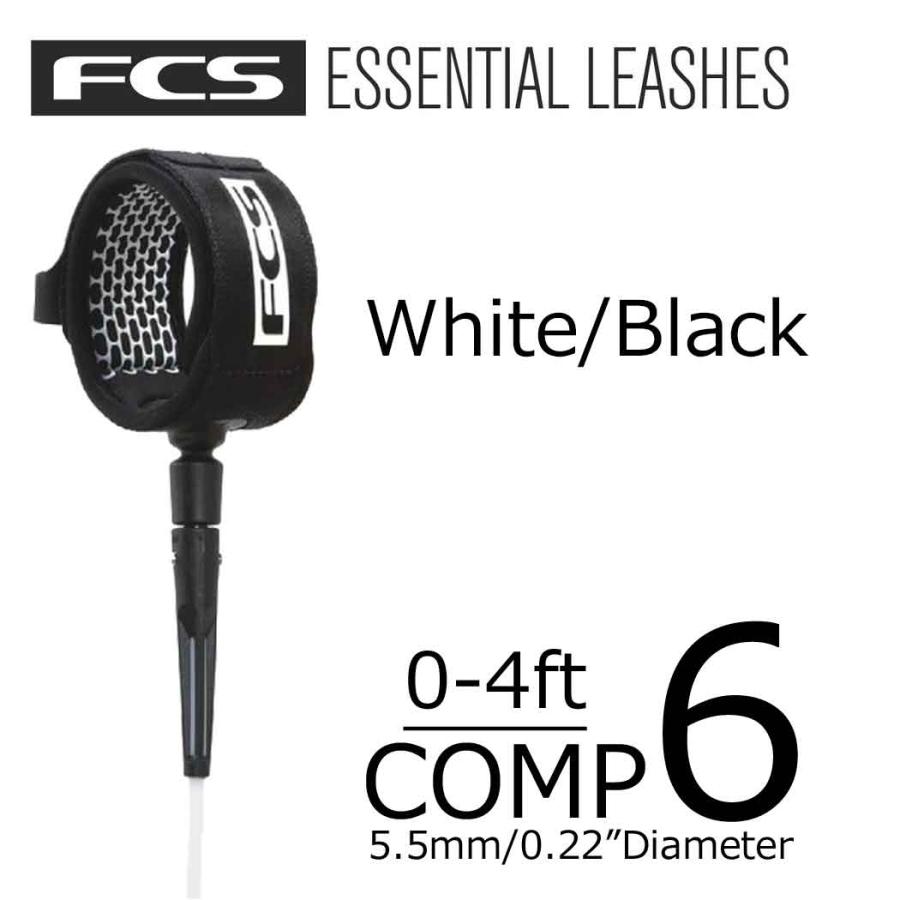 FCS ESSENTIAL LEASH エッセンシャルリーシュ コンプ コンペティション コンペティター パワーコード サーフィン Comp6 | FCS | 07