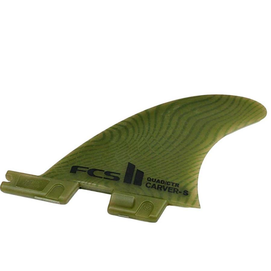FCS2 CARVER QUAD REAR FIN SET Eucalyptus ECO BLEND ネオグラス カーバー クワッド リア フィン セット 2枚 セージ エコブレンド | FCS | 02