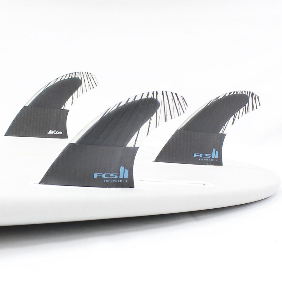 FCS2 フィン PERFORMER PC CARBON PANNED TRI FINS パフォーマー カーボン エアコア トライフィン 3本SET ショートボード サーフィン 日本正規品 エフシーエス2 | FCS | 01