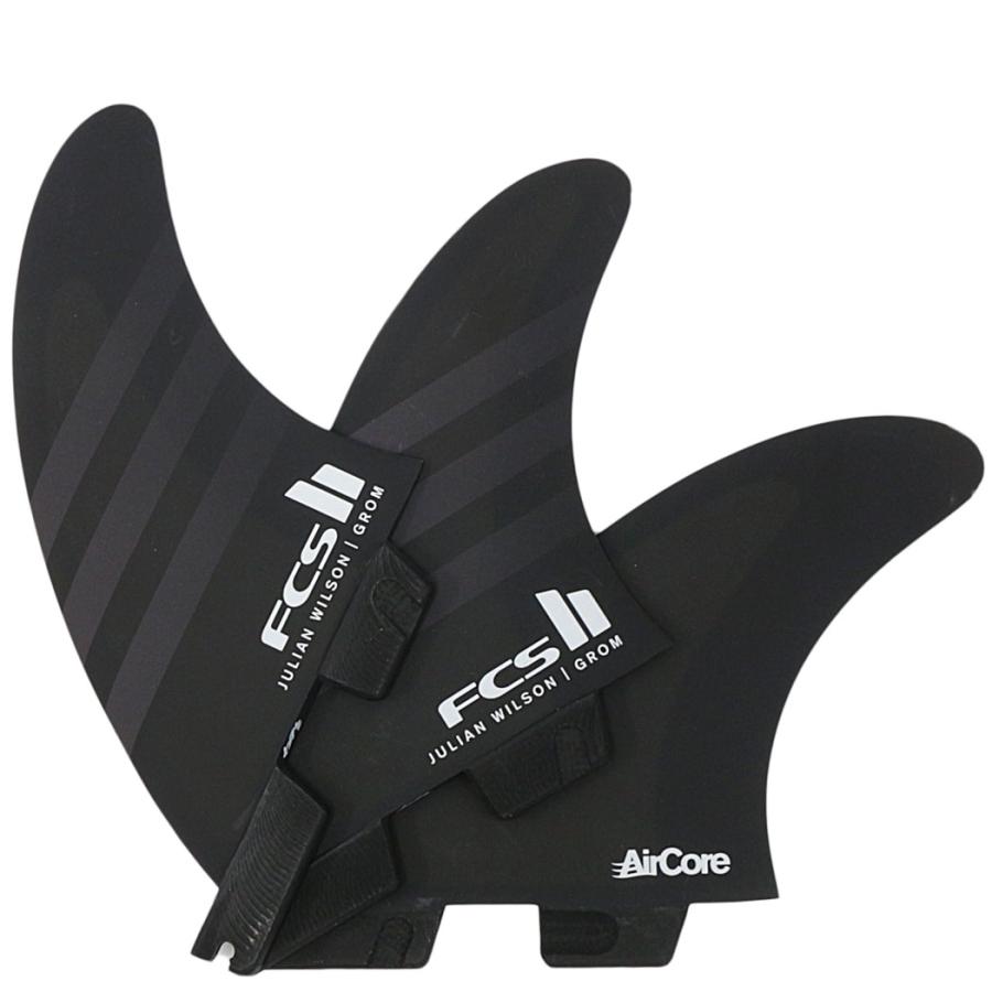 ＼オマケでFCSワックス2個付／ 希少キッズサイズ FCS II JULIAN WILSON TRI FIN SET PC AIR CORE GROM ジュリアン ウィルソン フィン ショートボード用 | FCS | 01