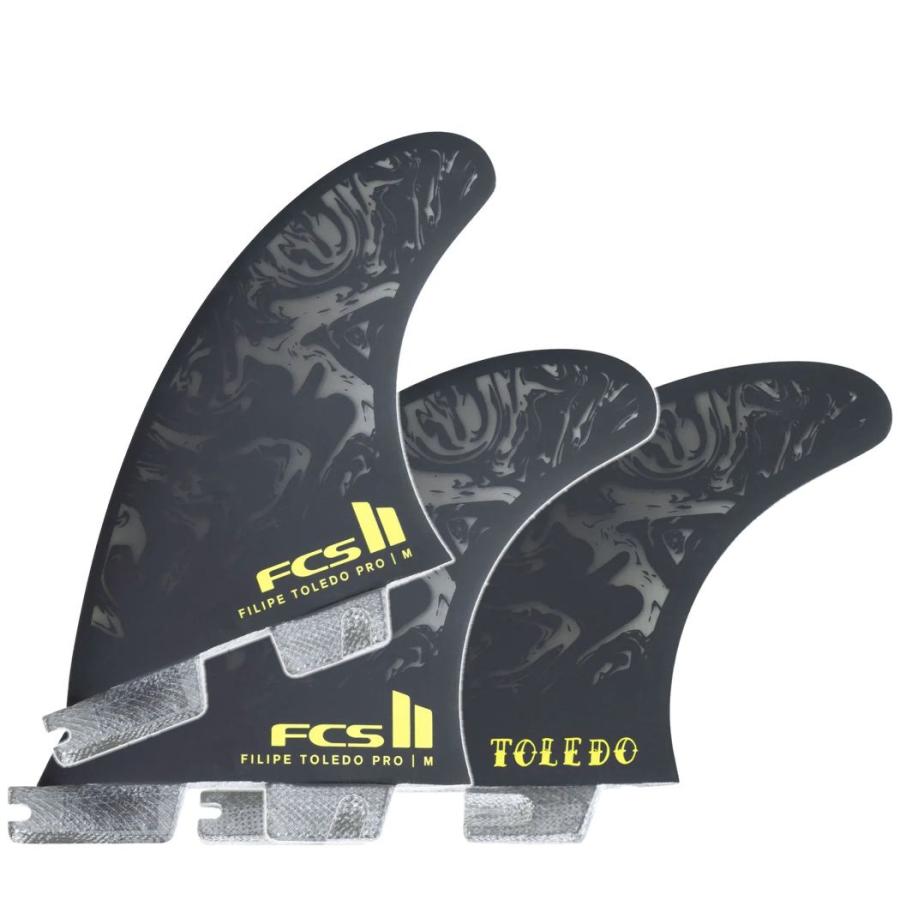 選べるオマケでFCSワックス2個 FCS II FILIPE TOLEDO PG PRO TRI FIN SET フィン ショートボード FCSフィン サーフィン サーフボード | FCS | 01