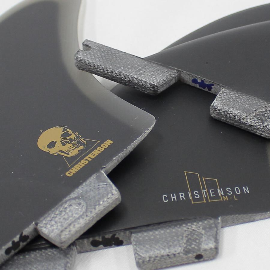 FCS II Christenson Twin + Stabilizer Set フィン ショートボード ハイブリッド エフシーエス2 FCSフィン FCS2 クリステンソン SHARPER SERIES スタビライザー | FCS | 06