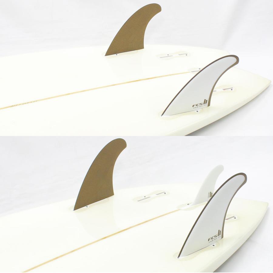 FCS2 フィン ALBUM TWIN + 1 FINS WHITE/GOLD アルバム ツイン スタビライザー ホワイト/ゴールド PG パフォーマンスグラス Matt Parker マットパーカー エフシ | FCS | 03