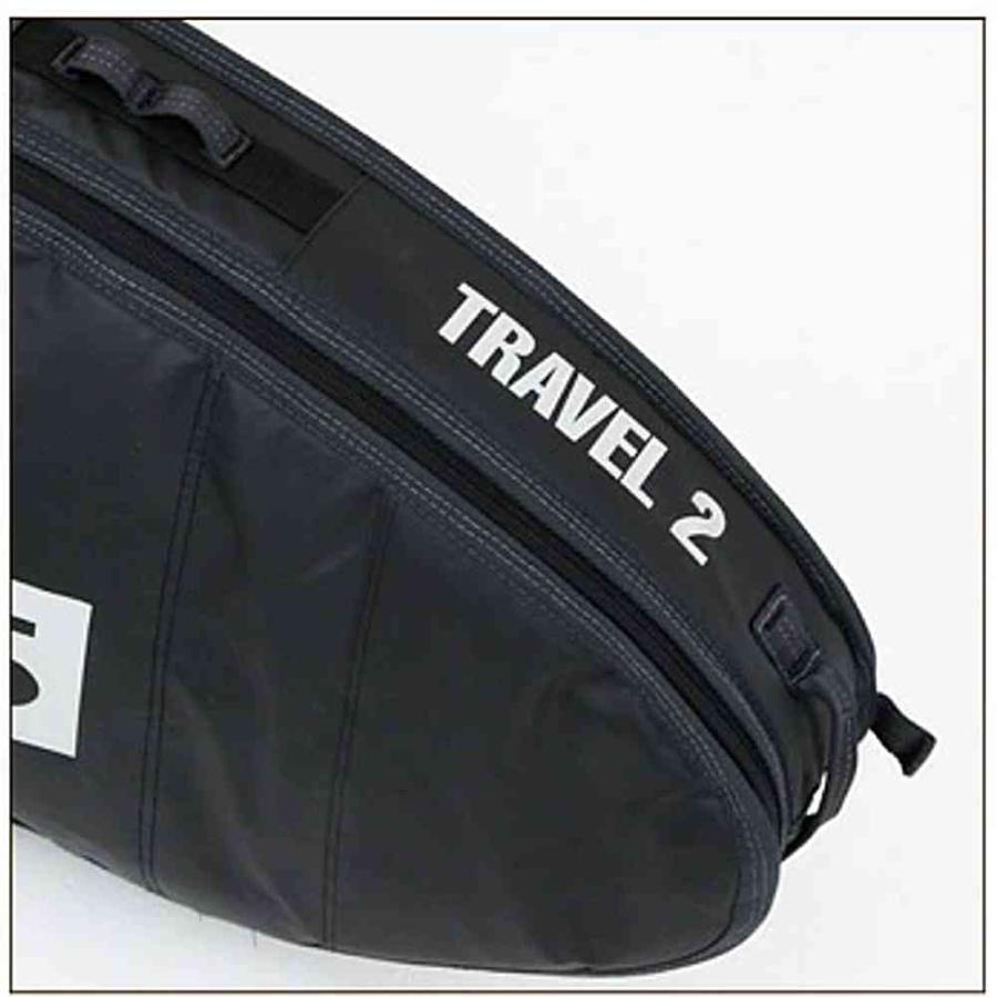 FCS エフシーエス サーフボードケース TRAVEL2 6.3 ALL PURPOSE オールパーパス ショートボード用 ハードケース 2本用 トラベル サーフトリップ サーフィン FCS2 | FCS | 02