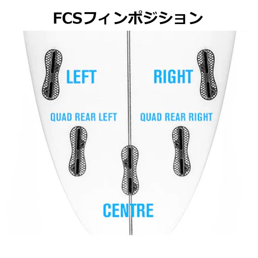 ばら売り FCS II AL MERRICK PG PRO TRI FIN フィン ショートボード FCS2 サーフィントライ パフォーマンスグラス | FCS | 06