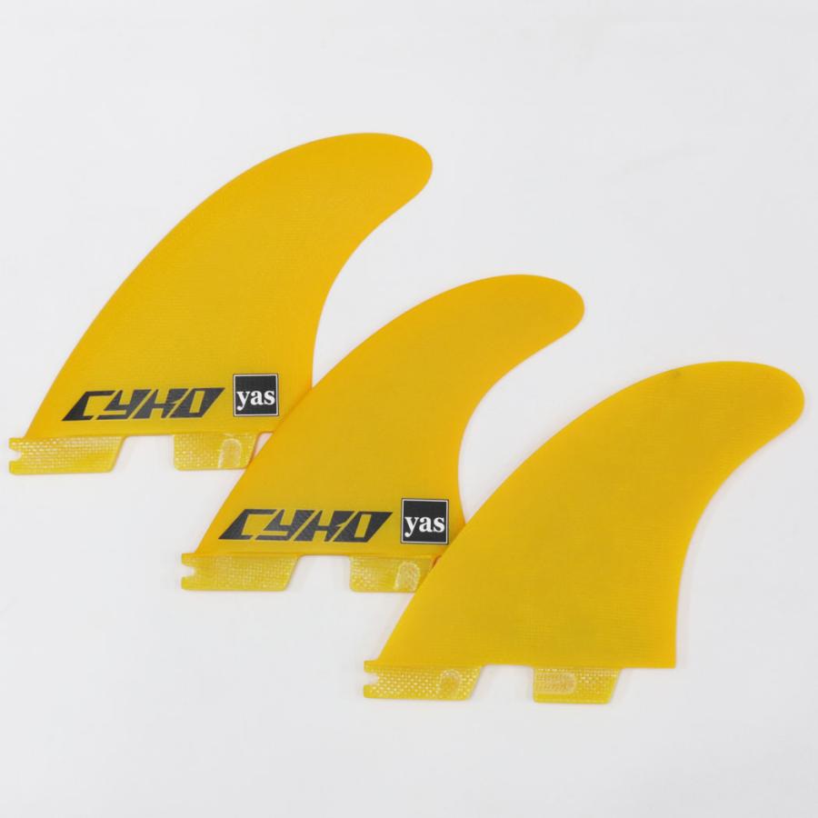 FCS CYKO × yas TRI FIN サイコ ヤス フィン ショートボード用 FCS CYKO × yas TRI FIN サイコ ヤス フィン ショートボード用