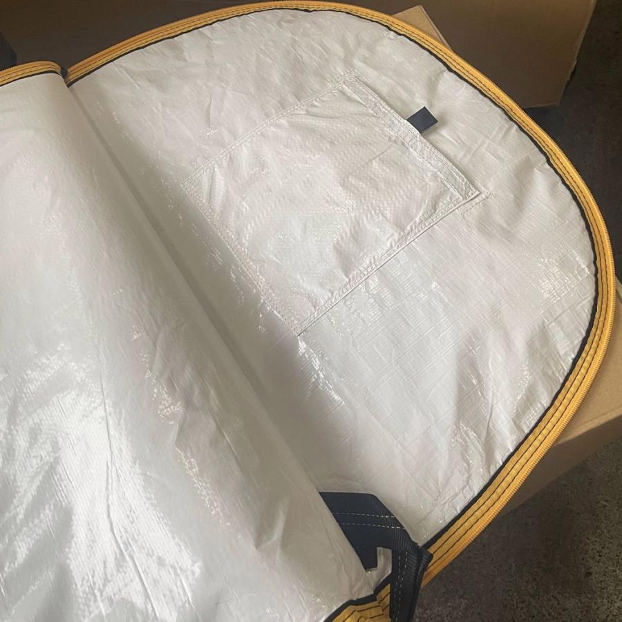 FCS ボードケース ファンボードハードケース サーフボード Classic Cover 6'0" FUN BOARD 6.0 トリップ仕様 ブラック/マンゴー | FCS | 03