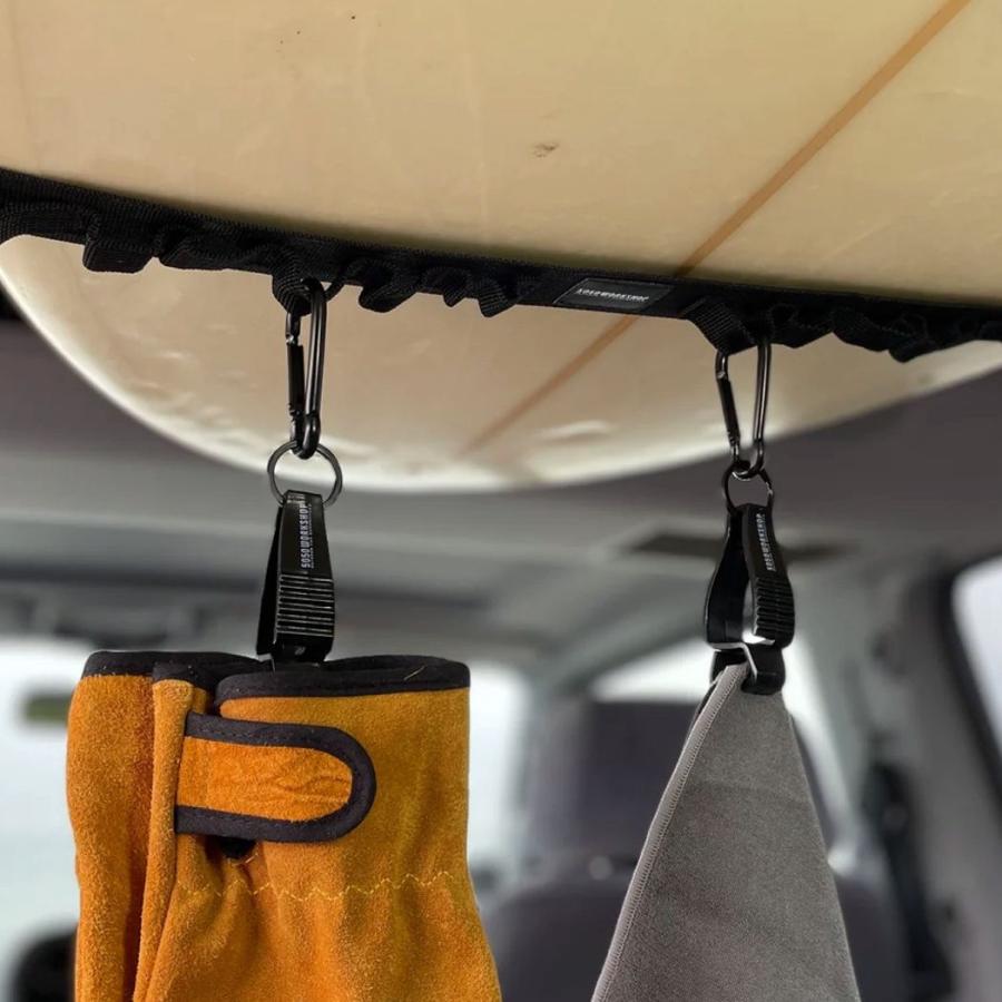 5050Workshop CARABINER CLIP VANLIFE バンライフ カラビナクリップ アウトドア キャンプ 釣り サーフィン レジャー | 5050WORKSHOP | 03