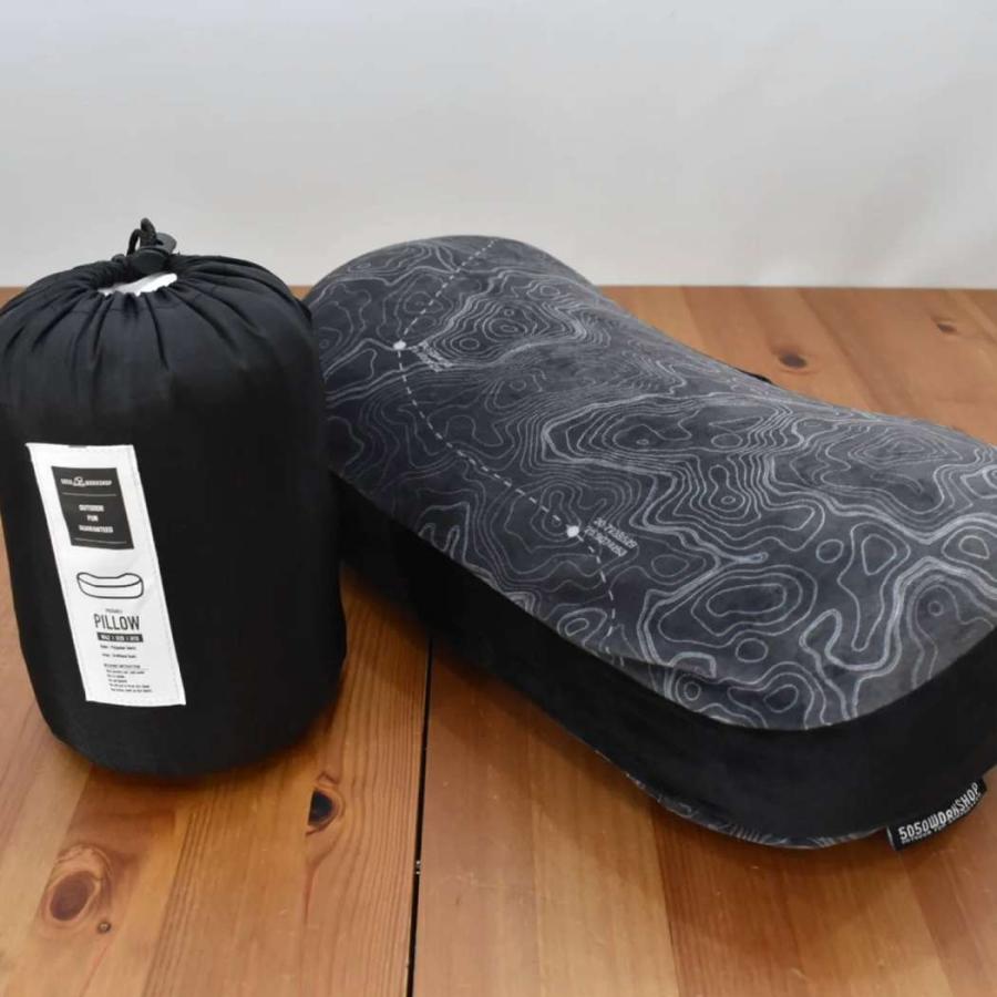 5050workshop PACKABLE PILLOW SOFT HARD パッカブルピロー 折り畳み式ピロー 折り畳み枕 アウトドア お昼寝 首痛防止 睡眠 快適枕 まくら | 5050WORKSHOP | 02