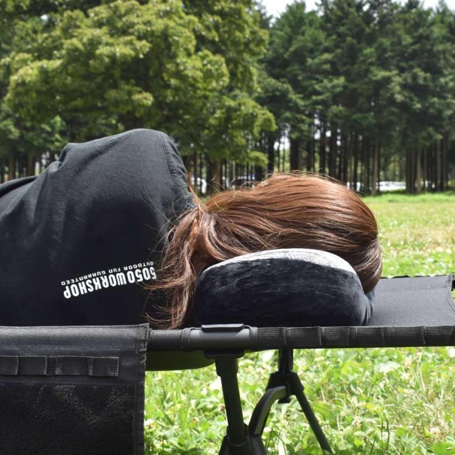 5050workshop PACKABLE PILLOW SOFT HARD パッカブルピロー 折り畳み式ピロー 折り畳み枕 アウトドア お昼寝 首痛防止 睡眠 快適枕 まくら | 5050WORKSHOP | 04