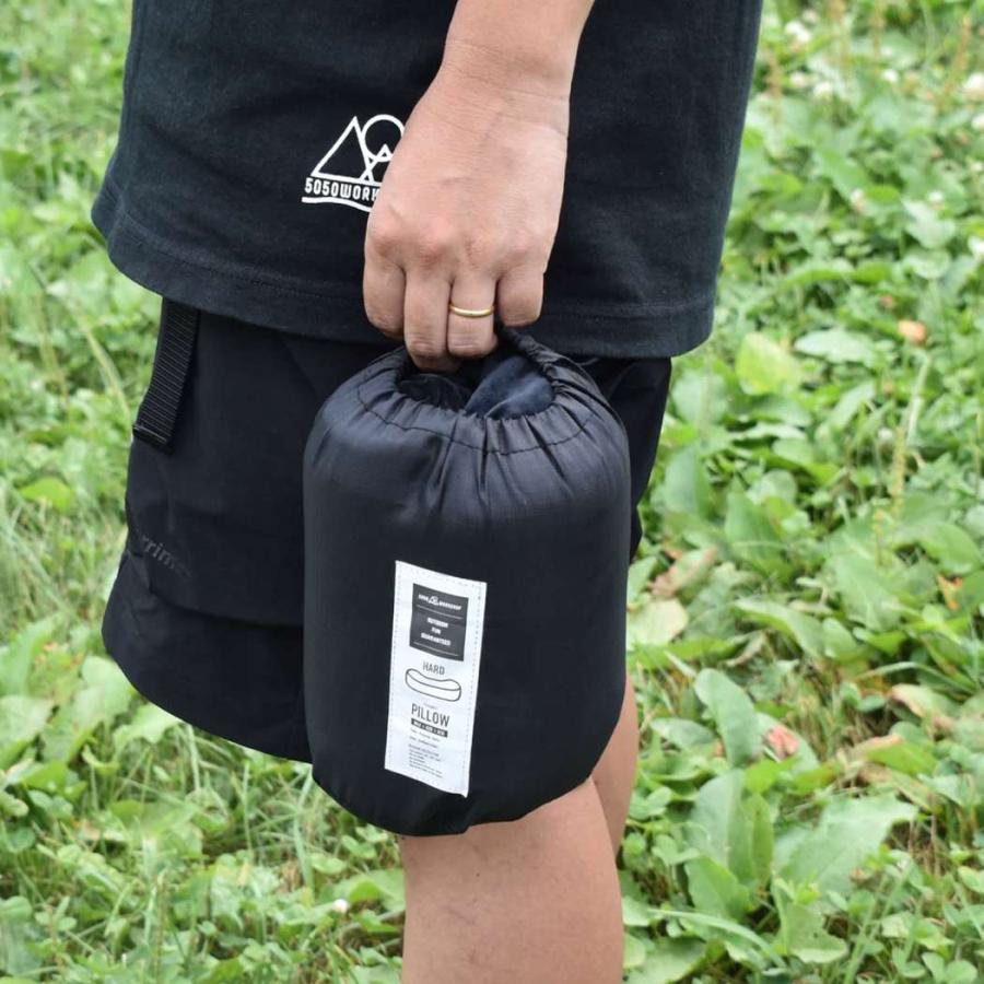 5050workshop PACKABLE PILLOW SOFT HARD パッカブルピロー 折り畳み式ピロー 折り畳み枕 アウトドア お昼寝 首痛防止 睡眠 快適枕 まくら | 5050WORKSHOP | 09