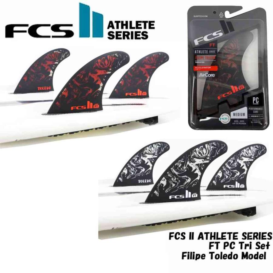 FCS2 FILIPE TOLEDO TRI FIN トライフィン サーフィン FT PC TRI FCS2 FILIPE TOLEDO TRI FIN トライフィン サーフィン FT PC TRI