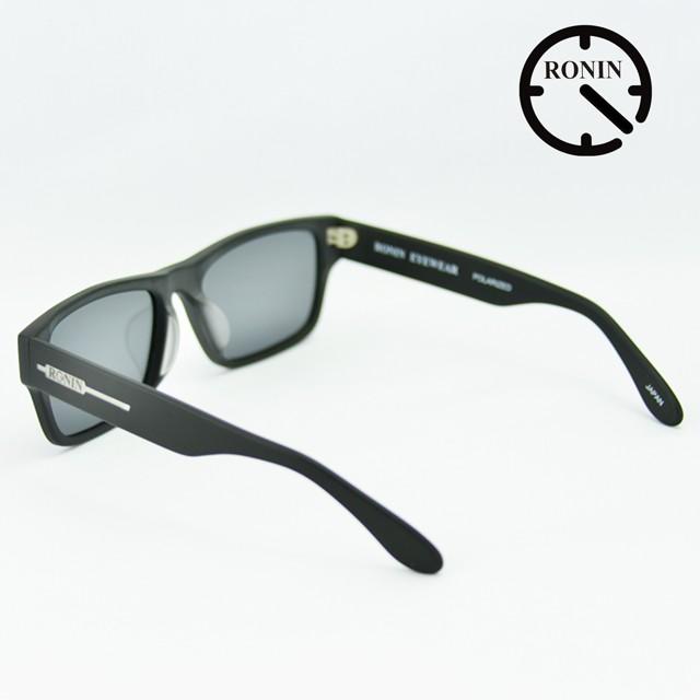 ロニン サングラス フラッシュ Ronin Eyewear FLASH Gray Polarized Lens Matte Black Flame UVカット 偏光レンズ マッドブラック 人気 かっこいい ブランド | ブランド登録なし | 01