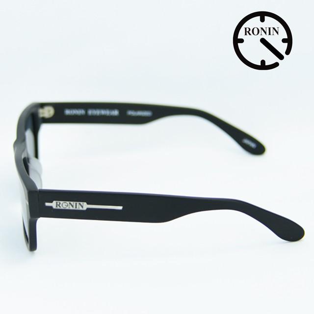 ロニン サングラス フラッシュ Ronin Eyewear FLASH Gray Polarized Lens Matte Black Flame UVカット 偏光レンズ マッドブラック 人気 かっこいい ブランド | ブランド登録なし | 02