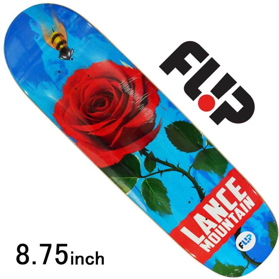 フリップ 8.75インチ スケボー デッキ FLIP Lance Mountain Flower Power スケートボード 板 人気 ブランド  おすすめ : flip-106 : カットバック スケートボード専門店 - 通販 - Yahoo!ショッピング