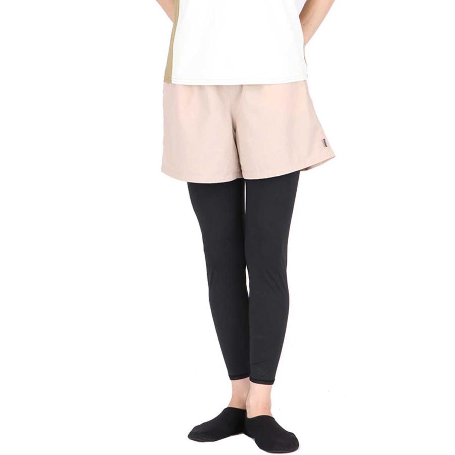 レギンス レディース インナースパッツ 海でも使える アウトドア キャンプ プール 海水浴 川遊び UVカット フットマークナチュラル Footmark Natural タイツ | FOOTMARK | 01