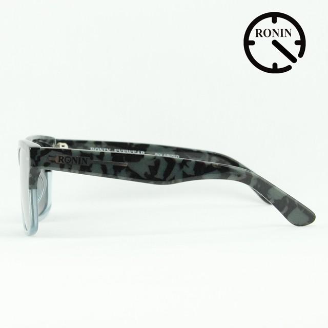 ロニン サングラス ギフト Ronin Eyewear GIFT Polarized Lens Marble Two tone color Green Mirror UVカット 偏光レンズ 人気 かっこいい ブランド | ブランド登録なし | 01
