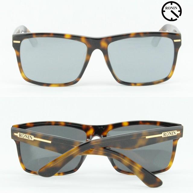 ロニン サングラス ギフト Ronin Eyewear GIFT Polarized Lens Amber Silver Mirror UVカット 偏光レンズ 人気 かっこいい ブランド | ブランド登録なし | 02