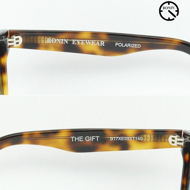 ロニン サングラス ギフト Ronin Eyewear GIFT Polarized Lens Amber Red Mirror UVカット 偏光レンズ 人気 かっこいい ブランド | ブランド登録なし | 03
