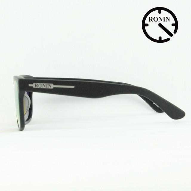 ロニン サングラス ギフト Ronin Eyewear GIFT Polarized Lens Mad Black Green Mirror UVカット 偏光レンズ 人気 かっこいい ブランド | ブランド登録なし | 01