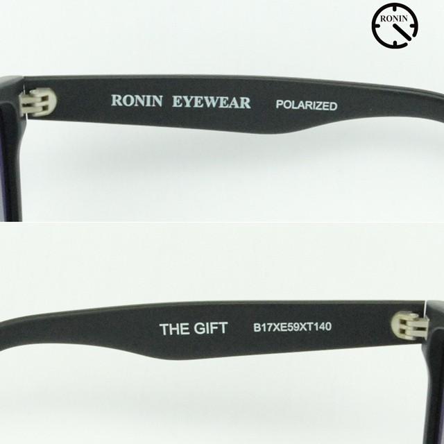 ロニン サングラス ギフト Ronin Eyewear GIFT Polarized Lens Mad Black Green Mirror UVカット 偏光レンズ 人気 かっこいい ブランド | ブランド登録なし | 03