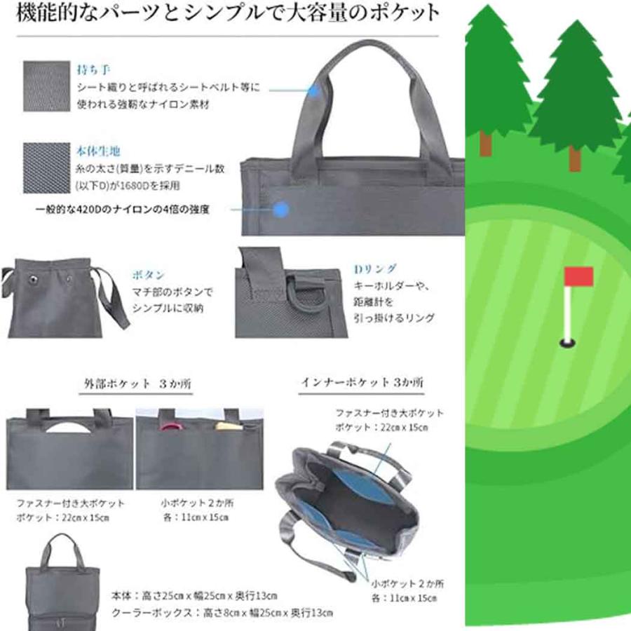 GINO ゴルフ ラウンドトートバッグ シンプル ロゴなし バッグ GINO ゴルフ ラウンドトートバッグ シンプル ロゴなし バッグ