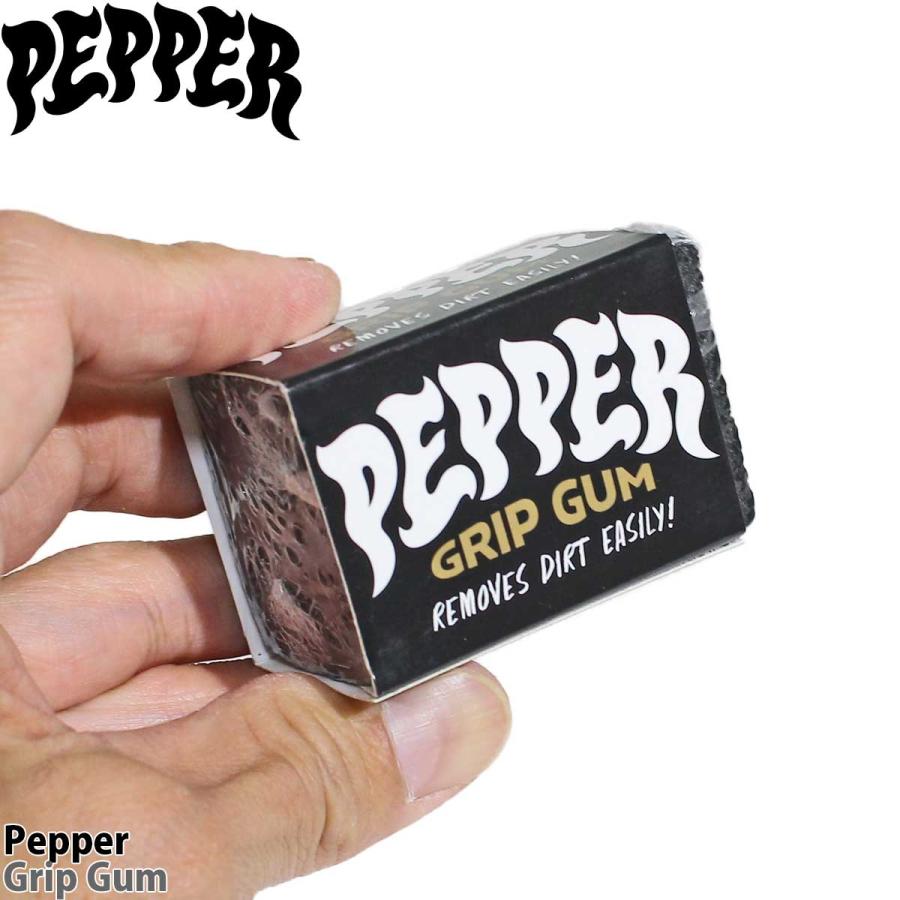ペッパー スケボー クリーナー グリップガム Pepper Grip Gum スケートボード デッキテープ グリップテープ 掃除 清掃 | ブランド登録なし