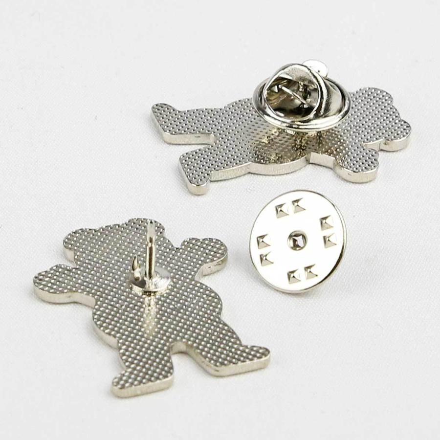 グリズリー ピンバッチ スケボー スケートボード Grizzly Griptape Skateboard Pin badge 熊 クマ ベアー