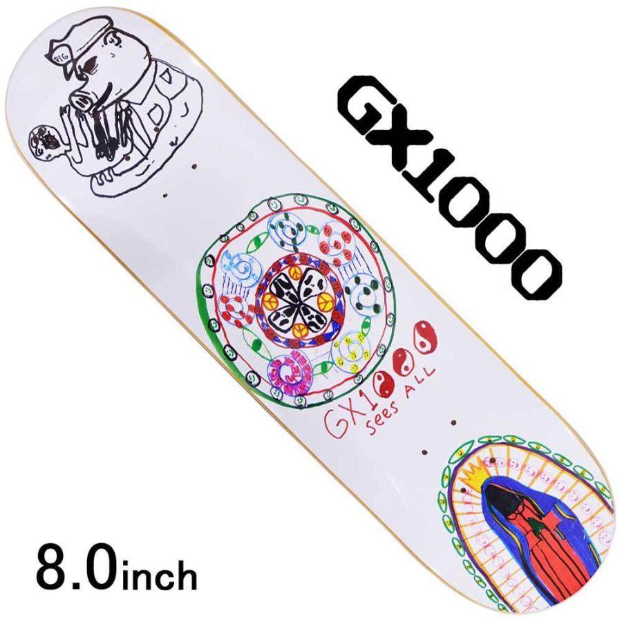Gx 1000 8 0 インチ スケボー デッキ ジーエックスサウザン Sees Allog スケボーデッキ スケートボード おすすめ ブランド スケボー女子 子供 Gx 117 スケートボード専門店カットバック 通販 Yahoo ショッピング