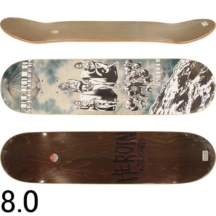 スケボー デッキ スケートボードheroin ヘロイン Chopper Space Monkey Chopper Model 8 0inch Hero 12 スケートボード専門店カットバック 通販 Yahoo ショッピング